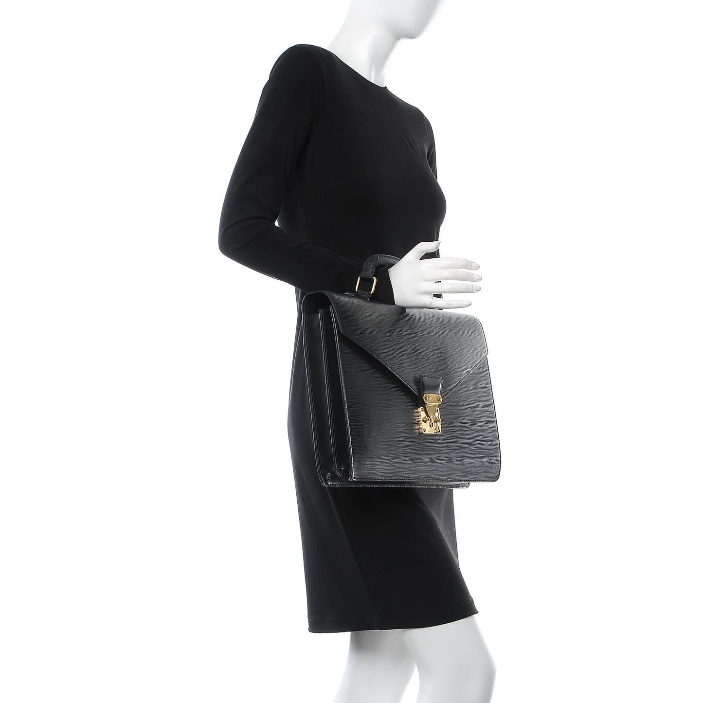 Epi Serviette Conseiller Briefcase Black