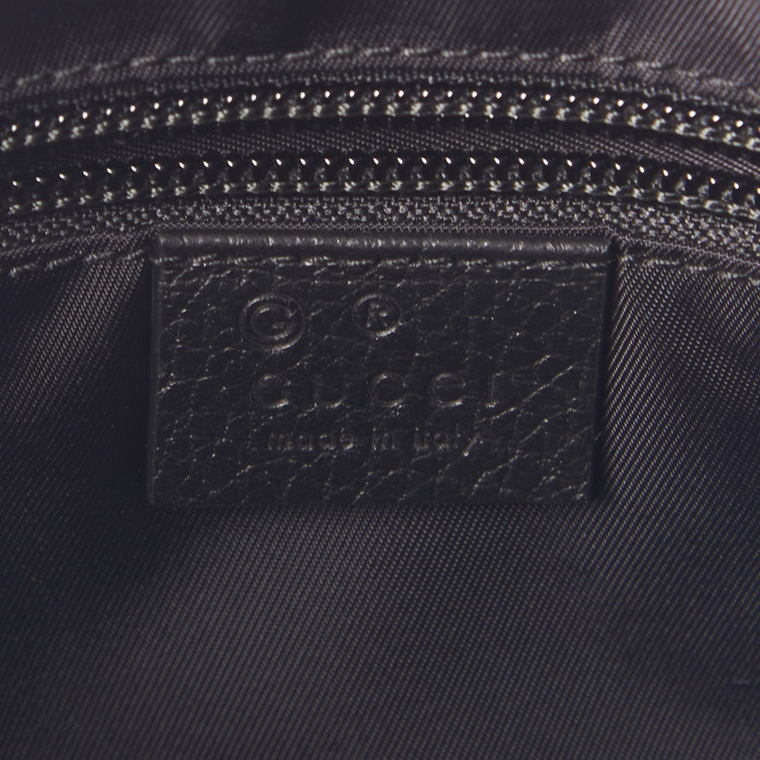 Gucci Nylon Monogram Tote Black 5 of 8