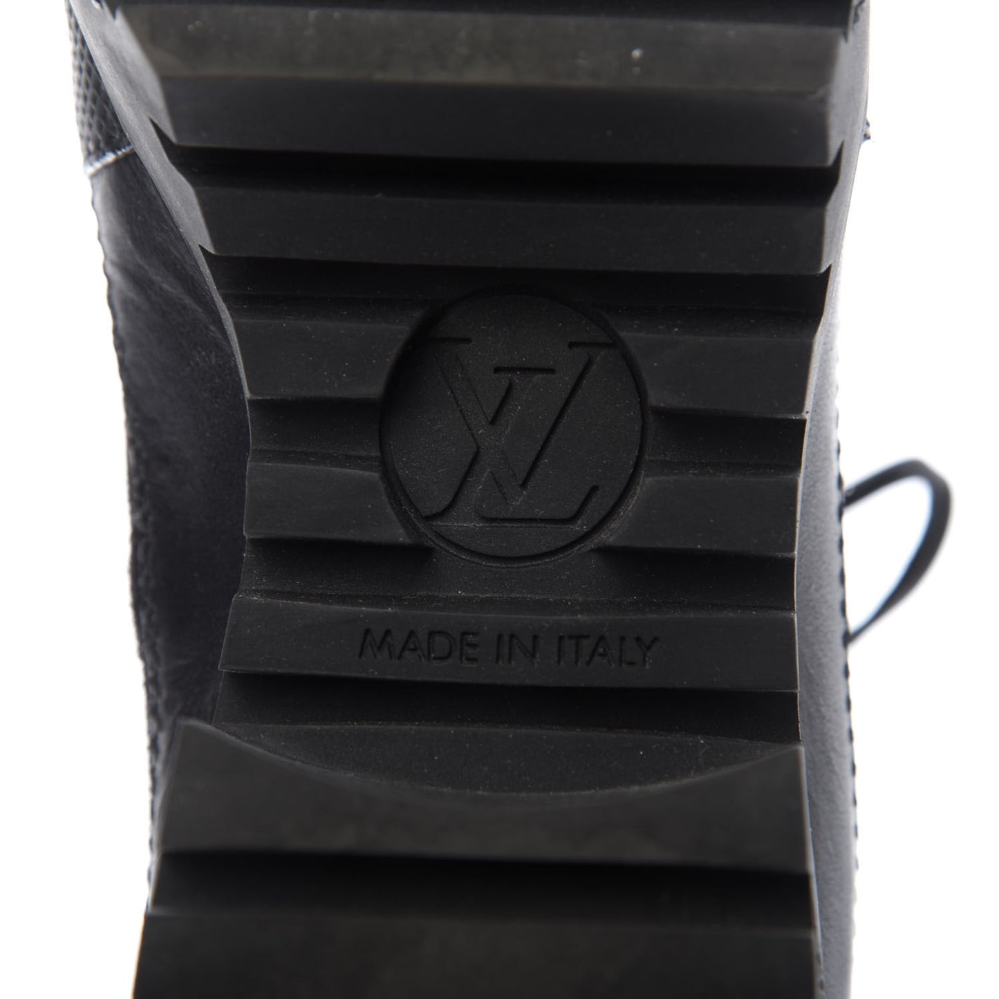 Suede Calfskin Laureate Platform Desert Boots 36 Black