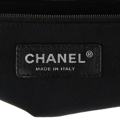 Chanel Iridescent Calfskin Chic Quilt Bowling Bag White 6 of 7