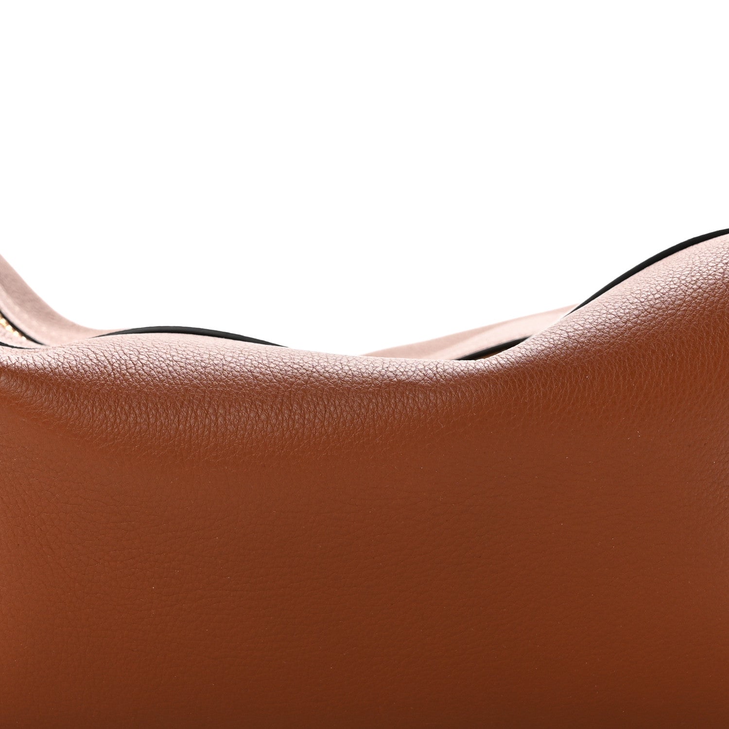 Celine Supple Calfskin Medium Romy Shoulder Bag Tan 8 of 13