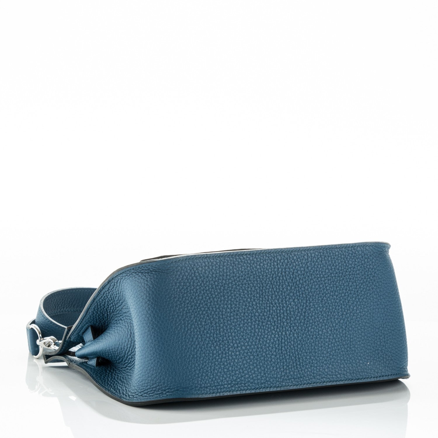 Hermes Taurillon Clemence Jypsiere 28 Bleu Thalassa 4 of 7