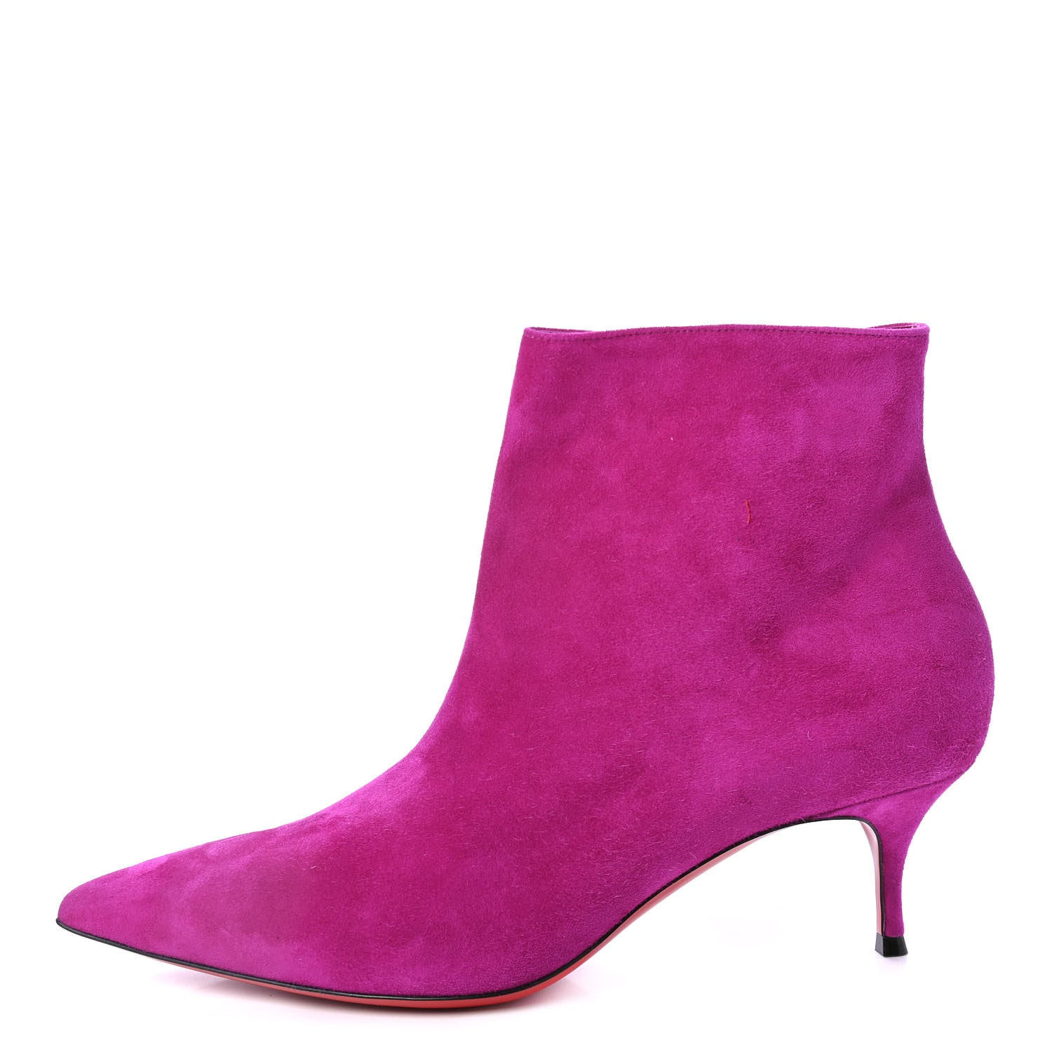 Christian Louboutin Veau Velours So Kate Booty 55 Ankle Boots 38 Bougainvillier 1 of 4