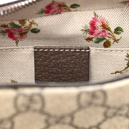 Gucci GG Supreme Monogram Web Neo Vintage Shoulder Bag Beige New Acero Crop 6 of 10