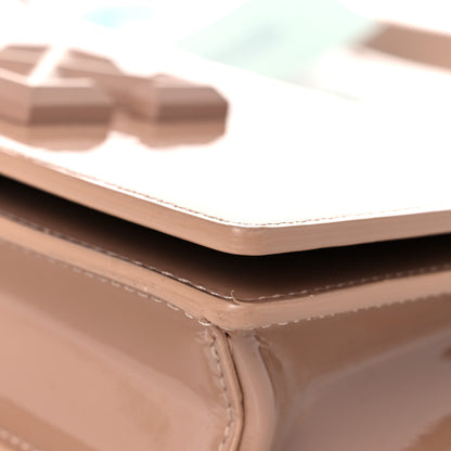 Off-White OFF WHITE Patent Jitney 0.5 Crossbody Bag Beige 8 of 15