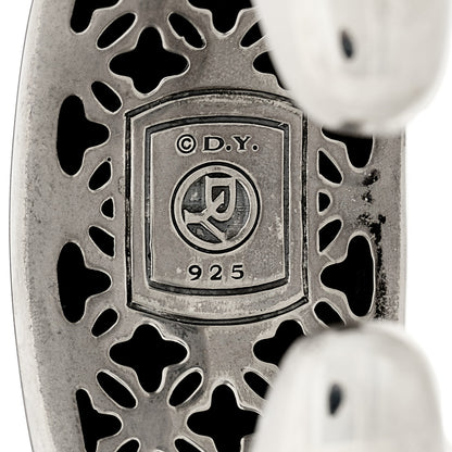 David Yurman Sterling Silver 27mm Sculpted Cable Cuff Bracelet 3 of 4