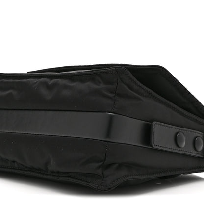 Prada Re-Nylon Vitello Padded Small Flap Shoulder Bag Black 10 of 11