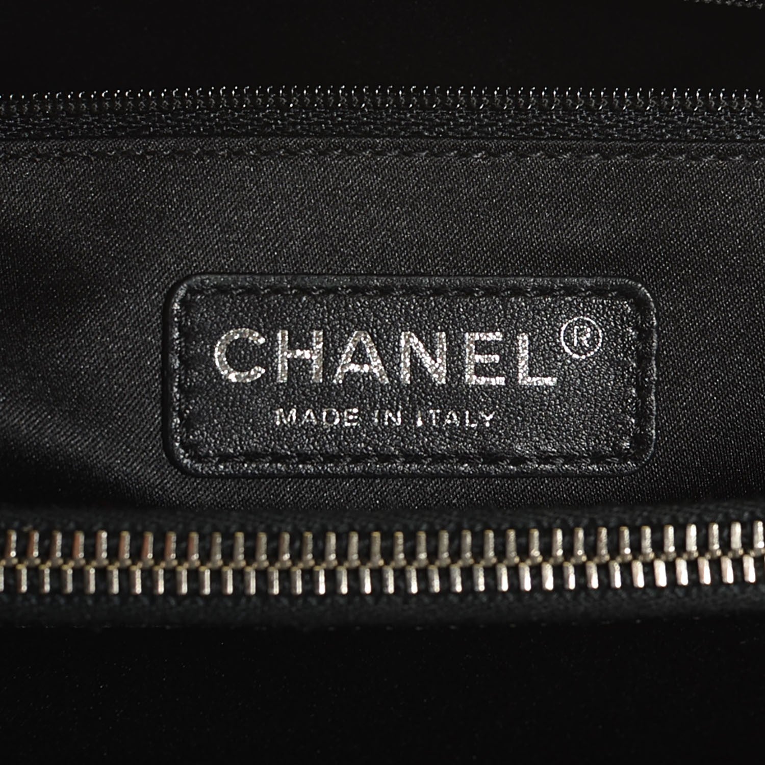 Chanel Caviar Quilted Grand Shopping Tote GST Black 7 of 8