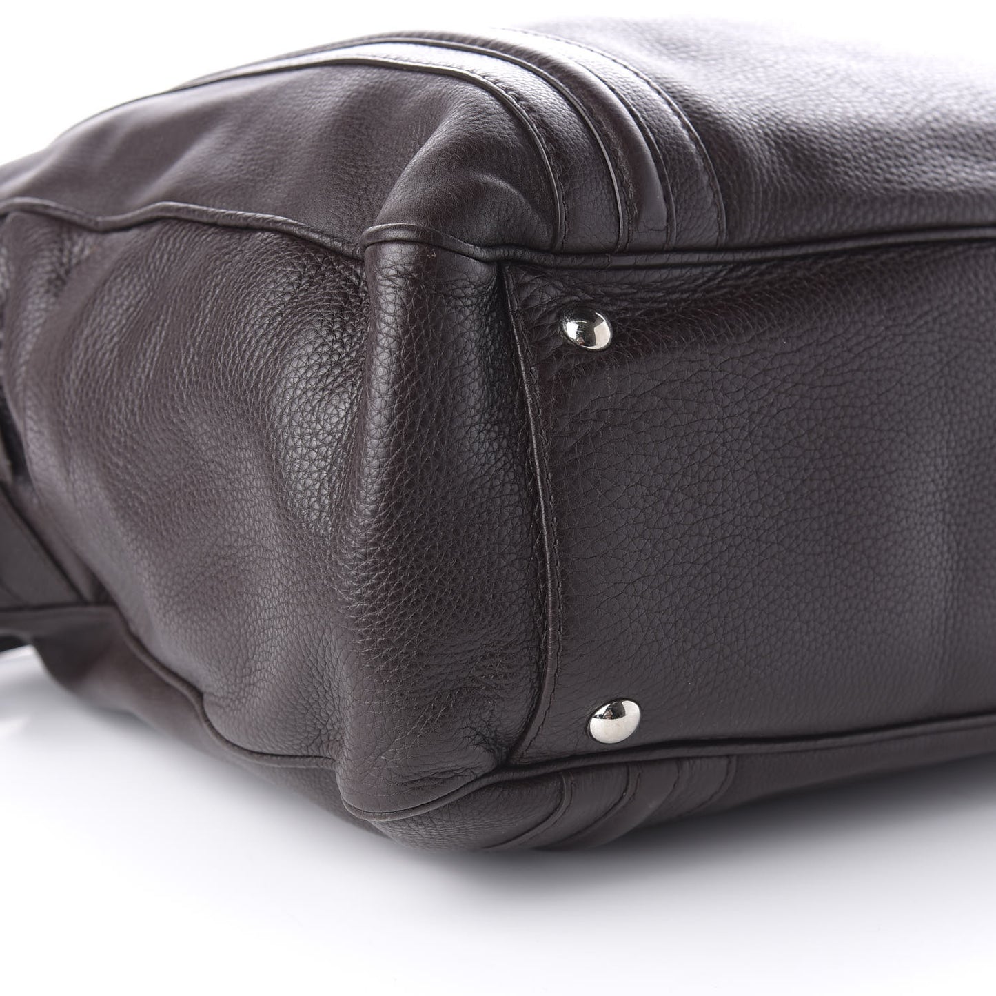 Calfskin Carry On Duffle Chocolate