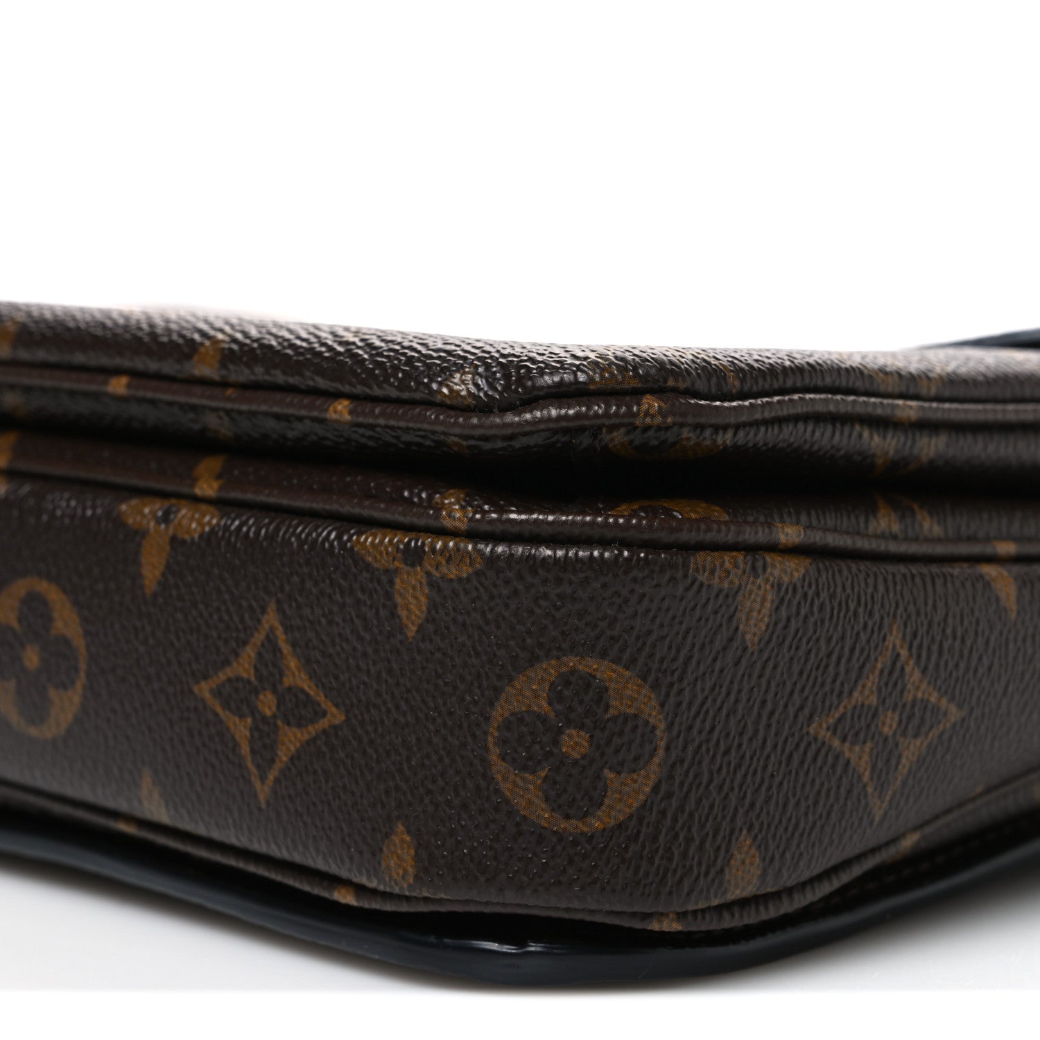 Louis Vuitton Monogram Braided Pochette Metis Safran 10 of 11