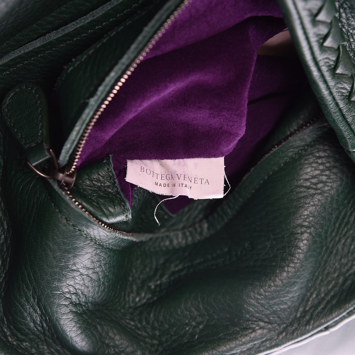 Cervo Deerskin Large Hobo Billiardo