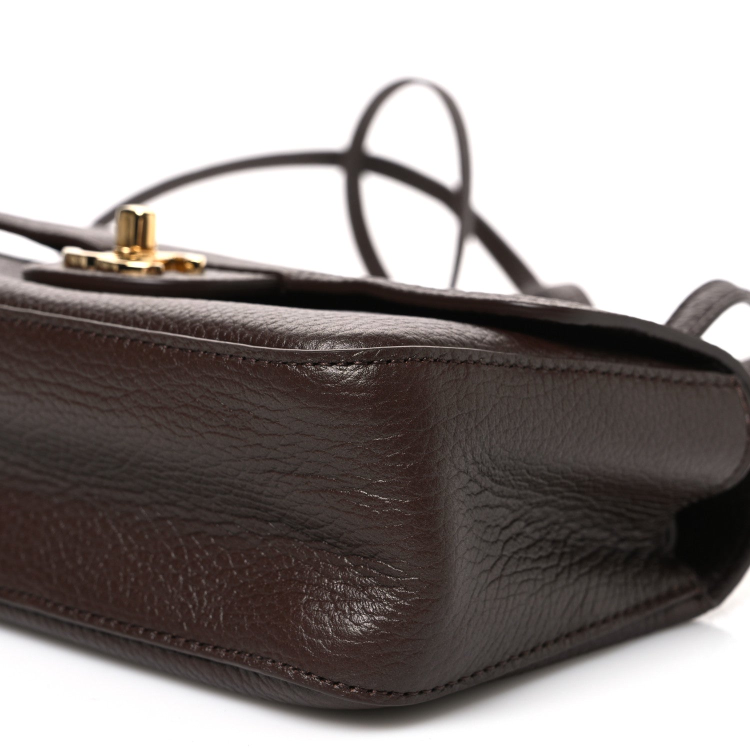 Chanel Grained Calfskin Mini Souplissimo Maxi Flap Dark Brown 9 of 9