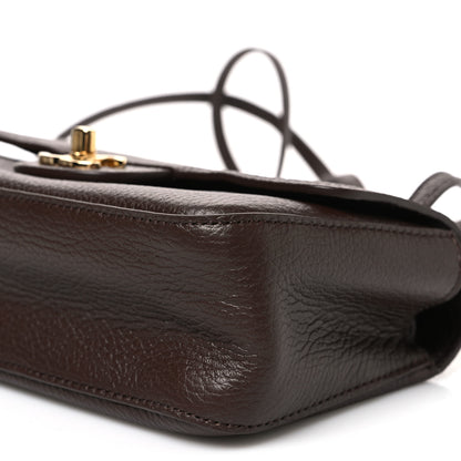 Chanel Grained Calfskin Mini Souplissimo Maxi Flap Dark Brown 9 of 9