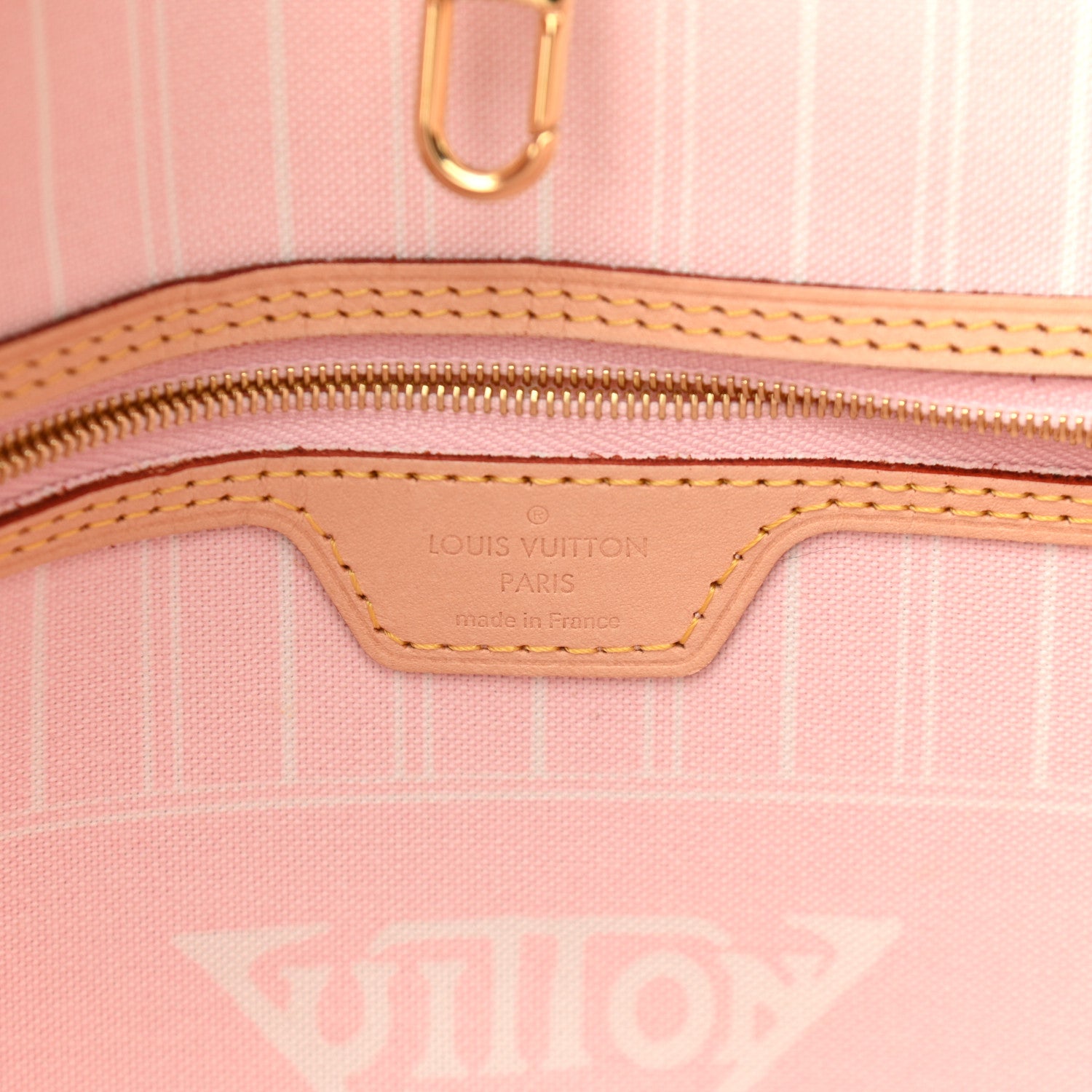 Louis Vuitton Monogram Giant By The Pool Neverfull MM Light Pink 6 of 10