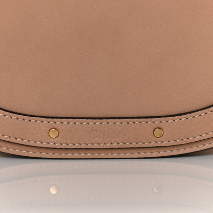 Chloe Calfskin Suede Medium Nile Bracelet Bag Biscotti 8 of 10