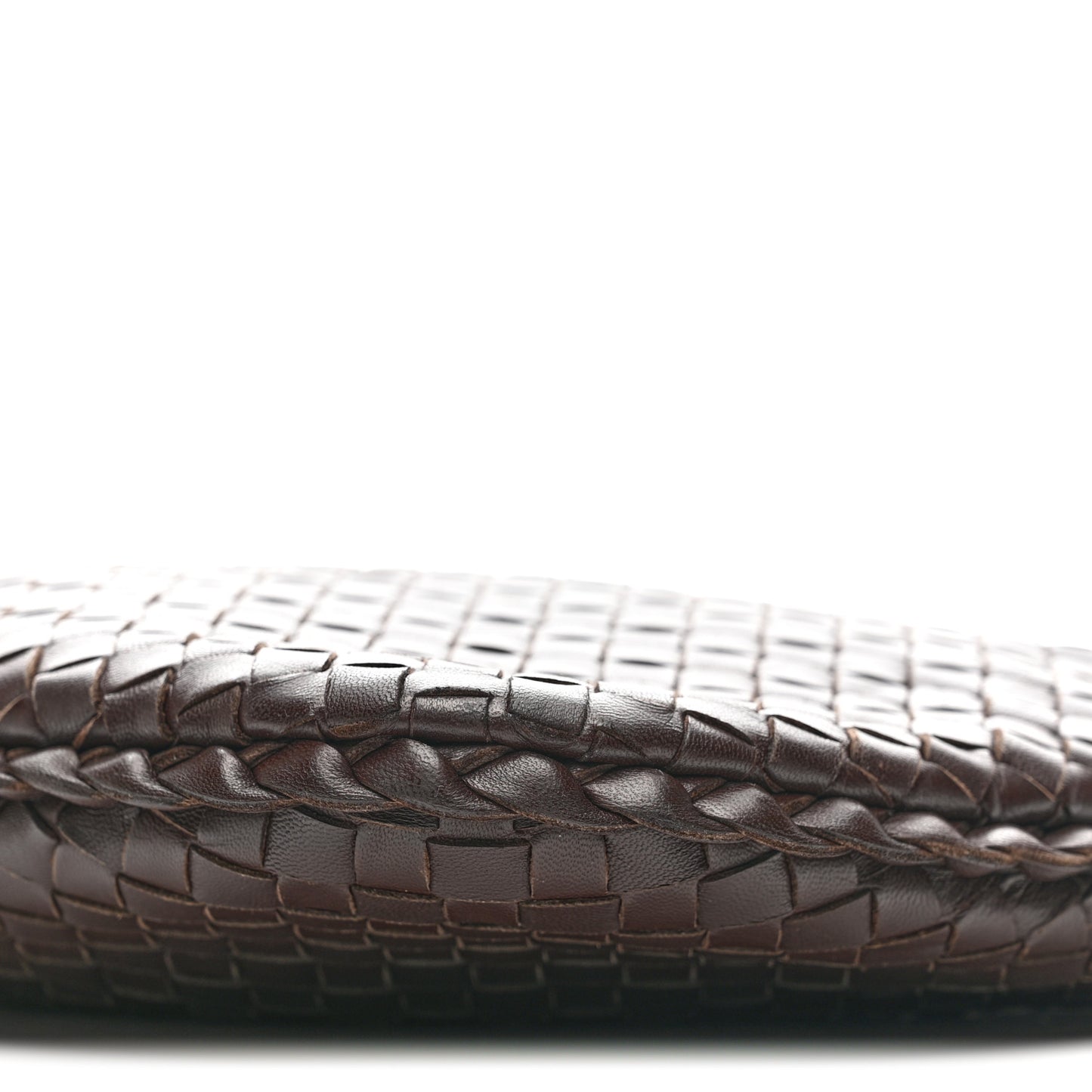 Nappa Intrecciato Medium Veneta Hobo Ebano