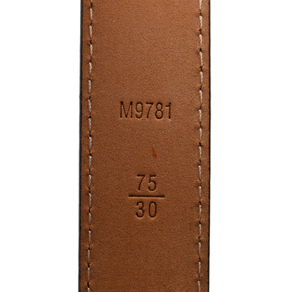 Louis Vuitton Mini Monogram 25mm LV Initiales 75 30 Belt 7 of 7