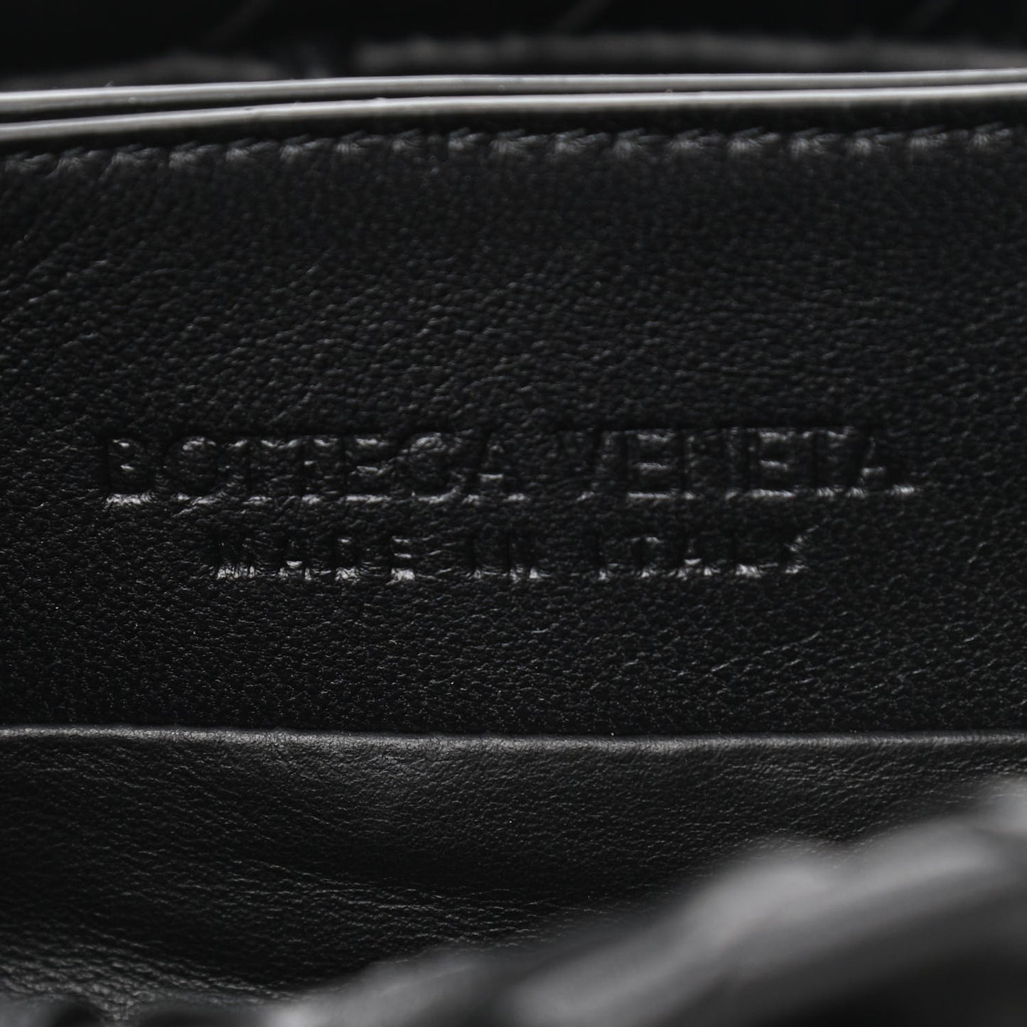 Nappa Intrecciato Small Tote Black