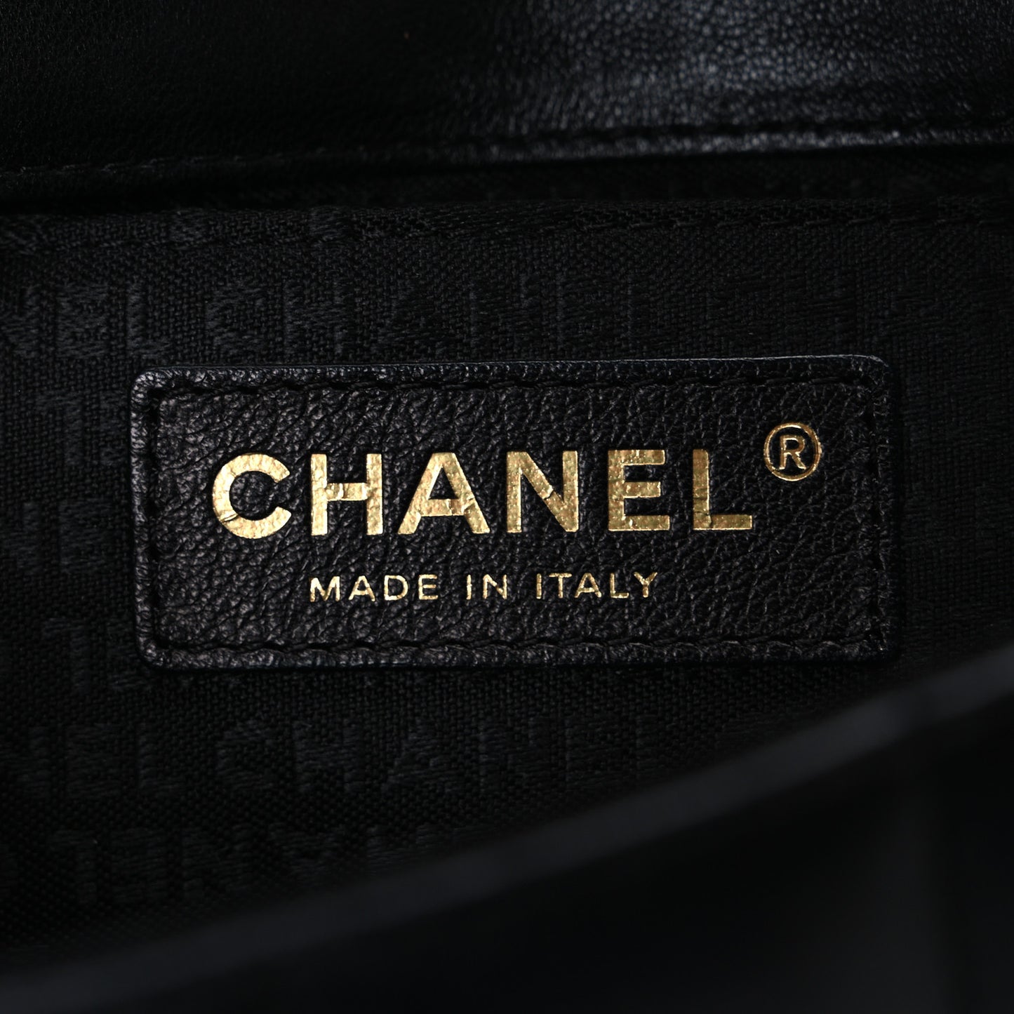 Lambskin Quilted Mini Chocolate Bar Flap Black