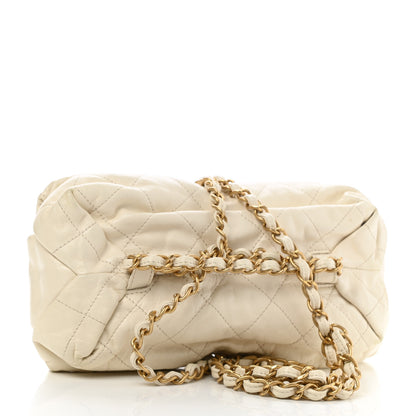 Chanel Calfskin Quilted Baluchon White 3 of 11