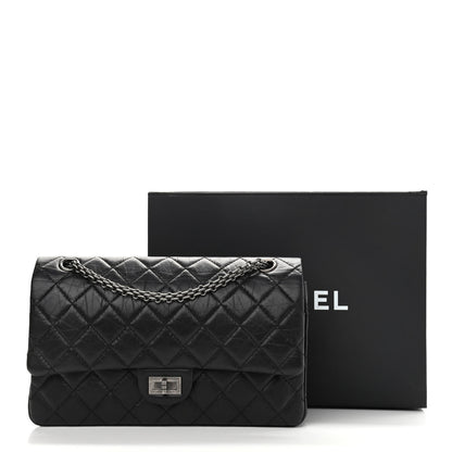 Chanel Aged Calfskin Quilted 2.55 Reissue 226 Flap Black 11 of 11