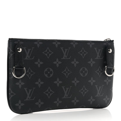 Louis Vuitton Reverse Monogram Eclipse Trio Messenger Small Pochette 3 of 6