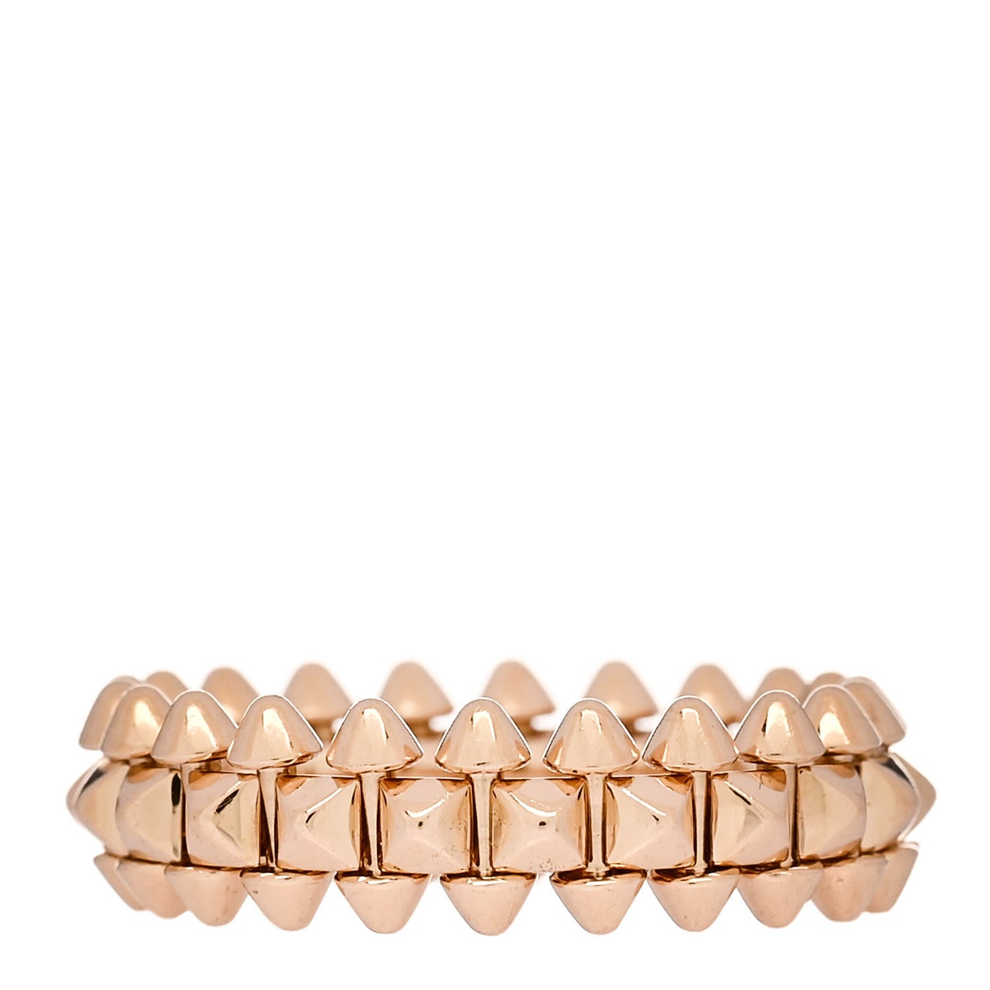 18K Pink Gold SM Clash De Cartier Ring 52 6