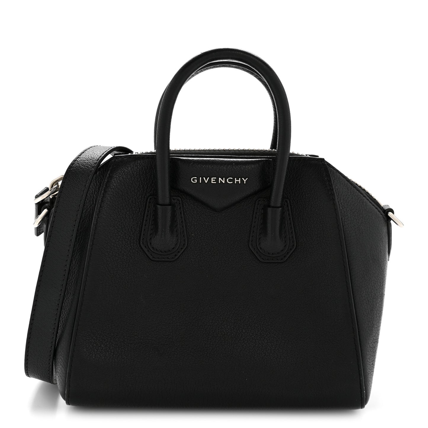 Sugar Goatskin Mini Antigona Black
