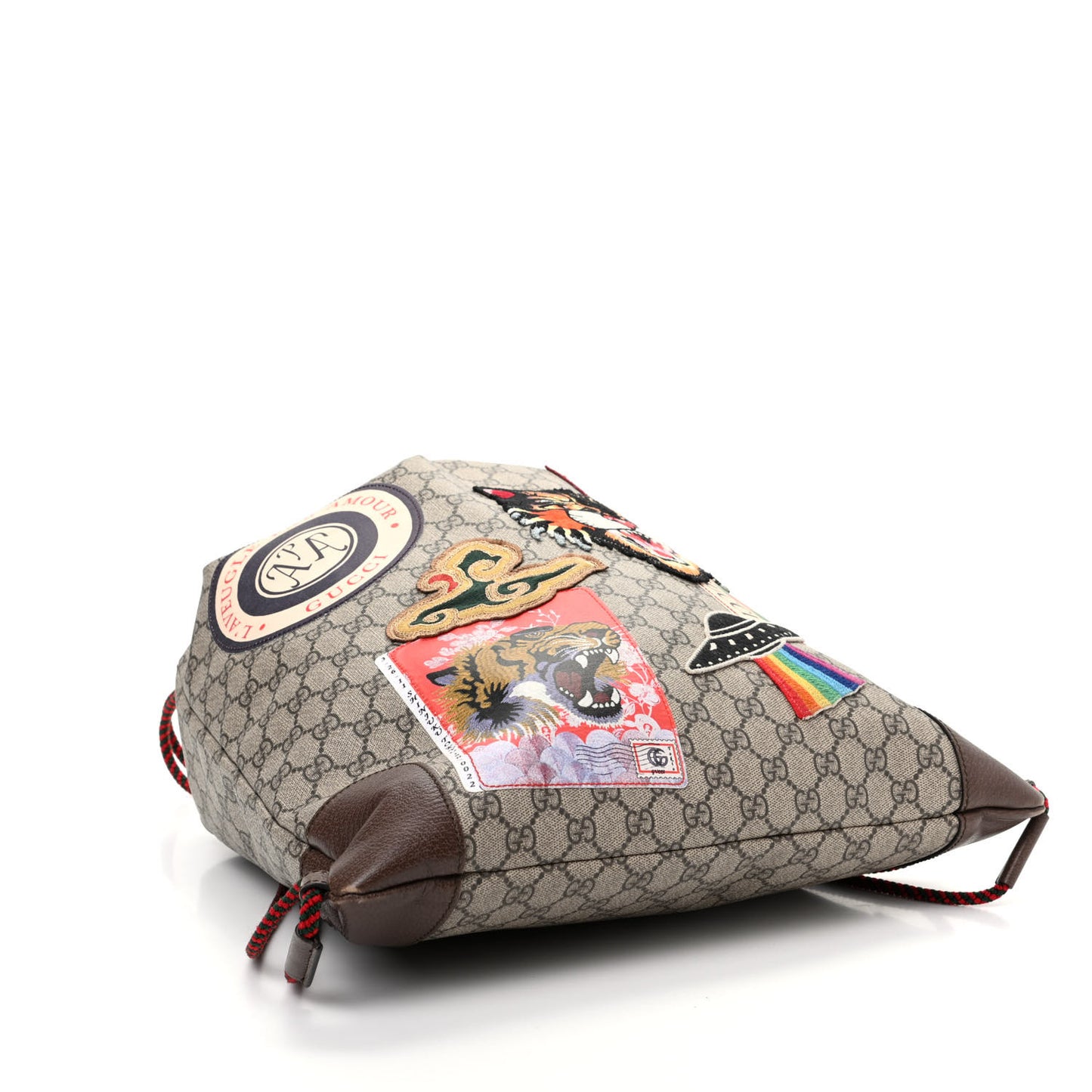 Soft GG Supreme Monogram Courrier Drawstring Backpack