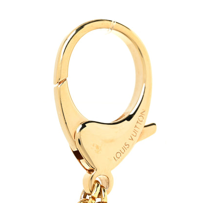 Louis Vuitton Mini Lin Croisette Bag Charm Violet 4 of 5