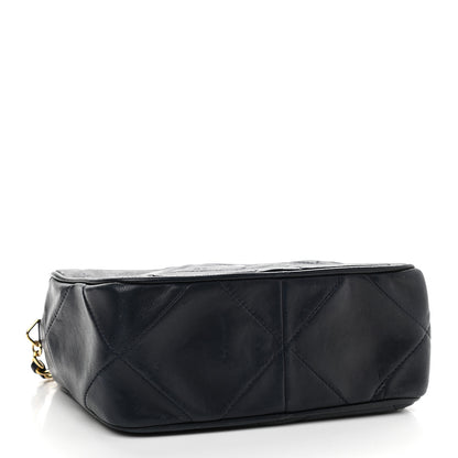 Chanel Lambskin Quilted CC Tassel Camera Case Navy 4 of 12