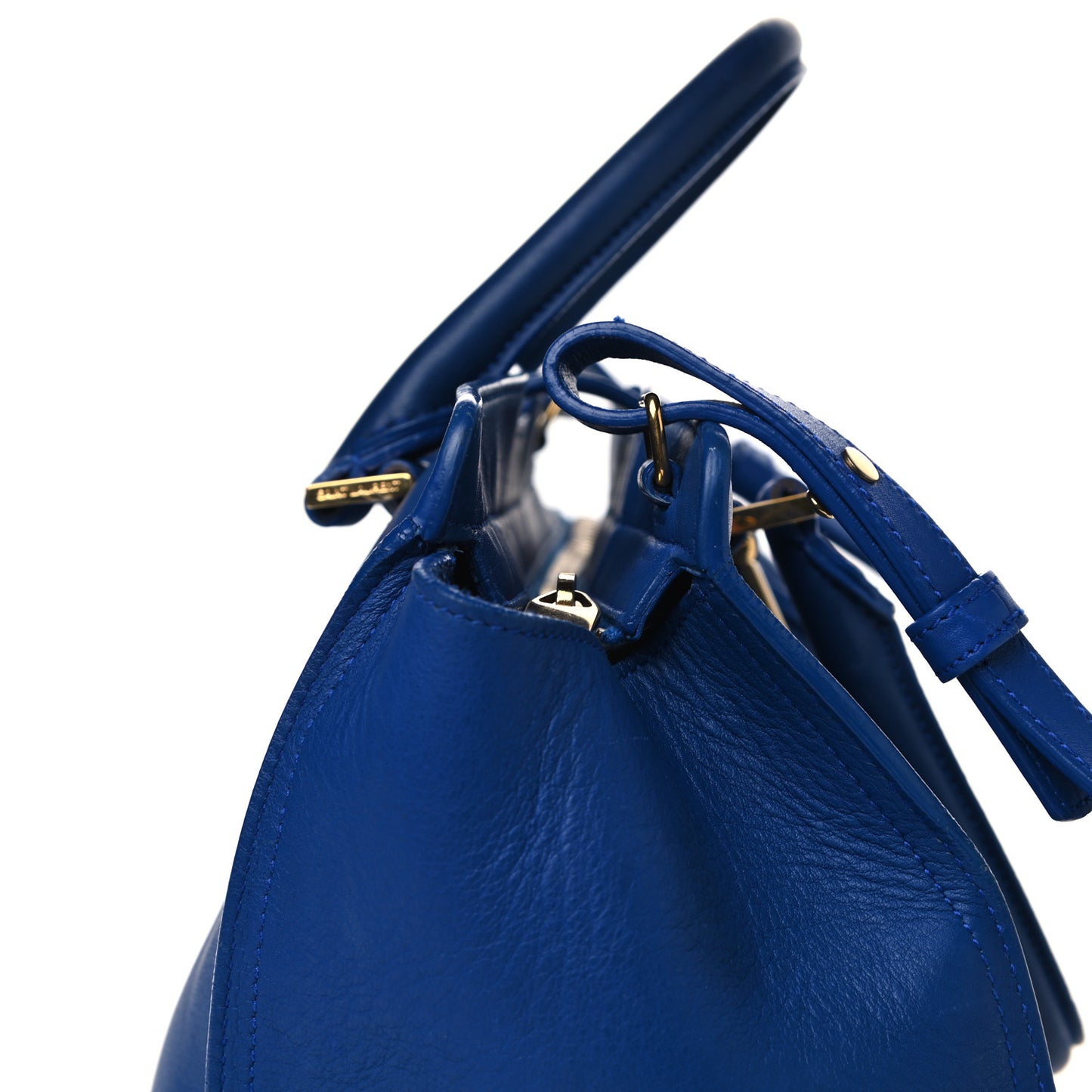 Calfskin Small Classic Y Cabas Royal Blue