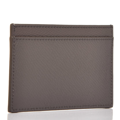 Celine Grained Calfskin Card Holder Pebble 3 of 7