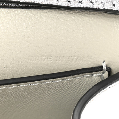 Valentino Garavani Laminated Calfskin Vlogo Micro Loco Shoulder Bag Silver 7 of 10