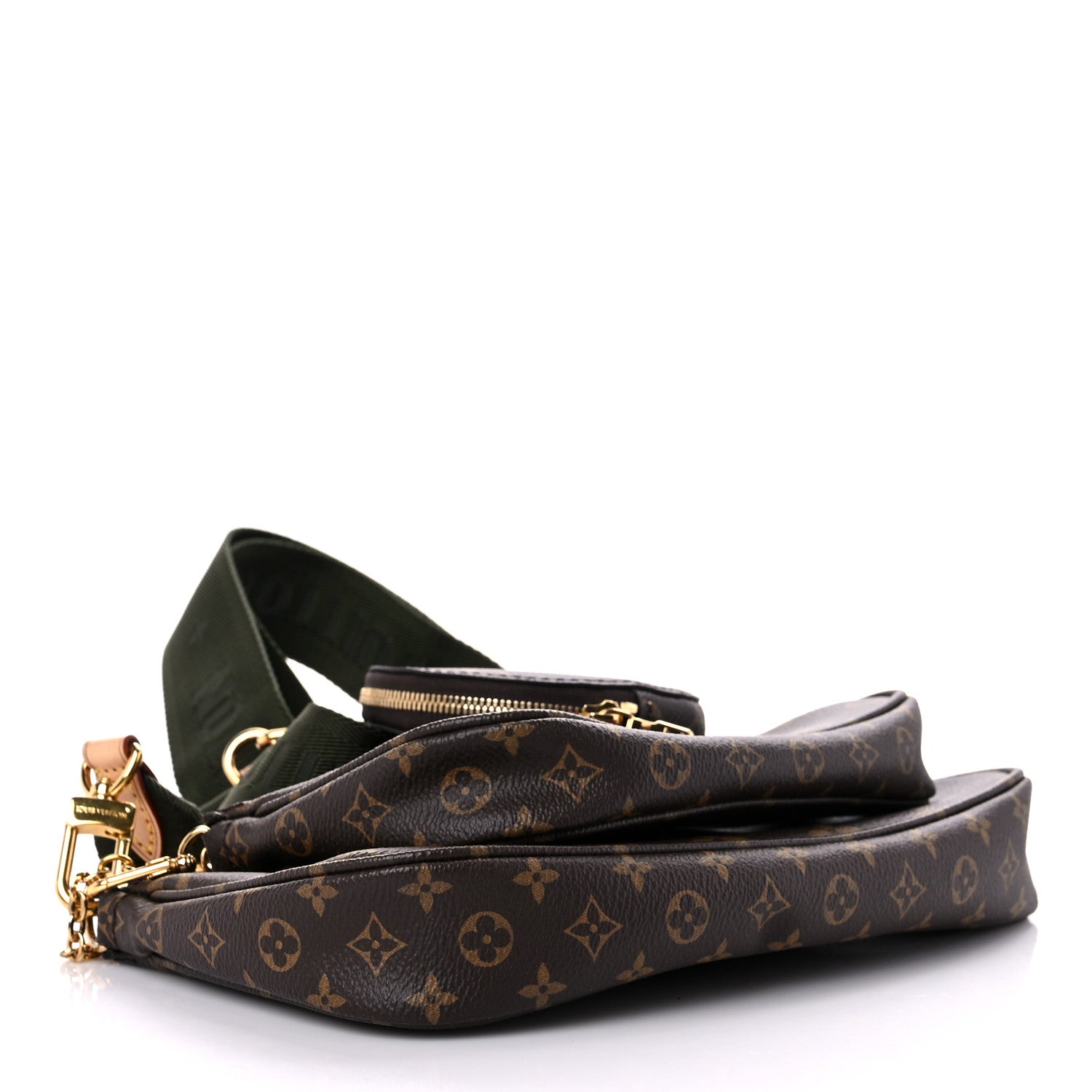 Louis Vuitton Monogram Multi Pochette Accessories Kaki 4 of 9