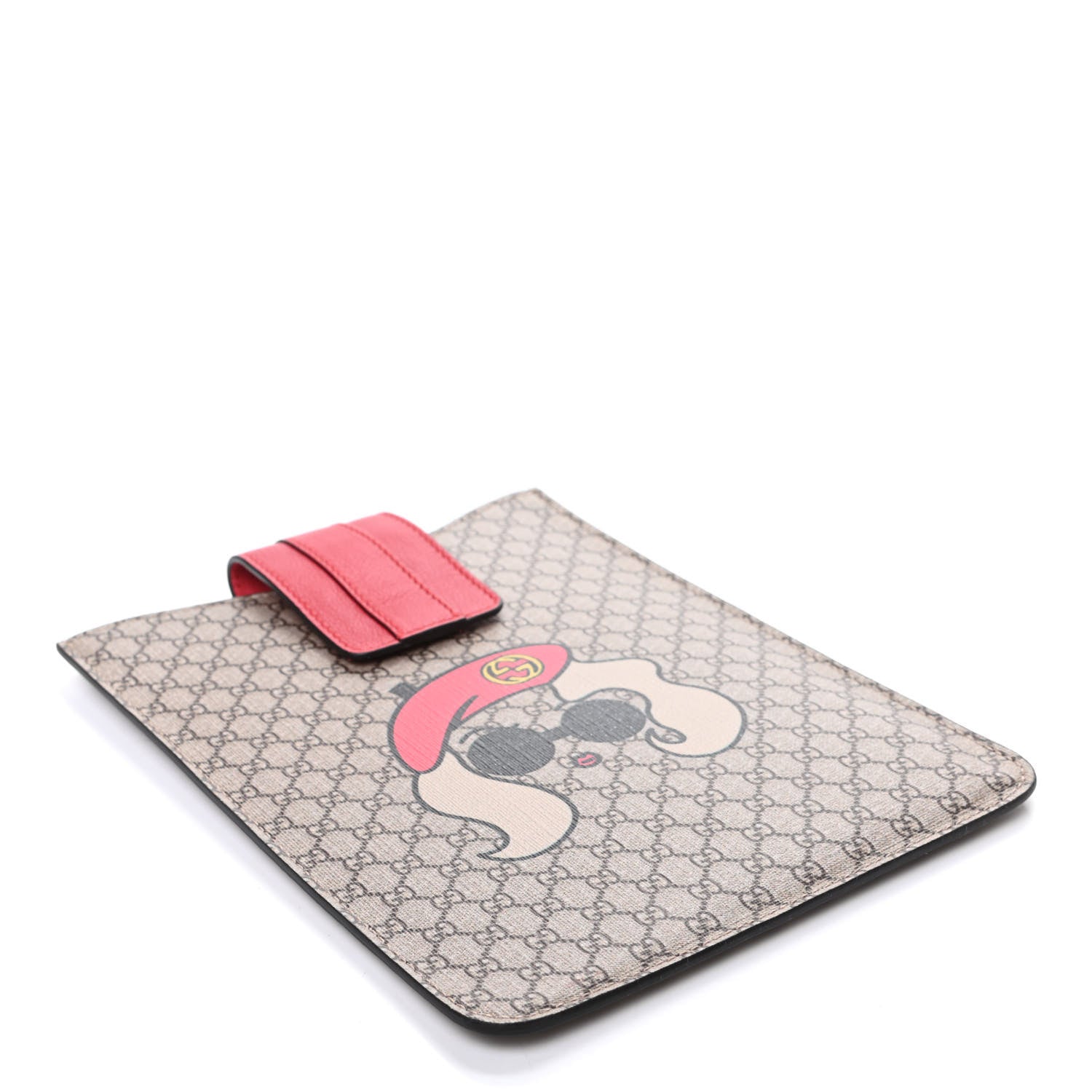 Gucci GG Supreme Monogram iPad Mini Case Red 4 of 7
