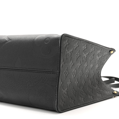 Louis Vuitton Empreinte Monogram Giant Onthego MM Black 8 of 8