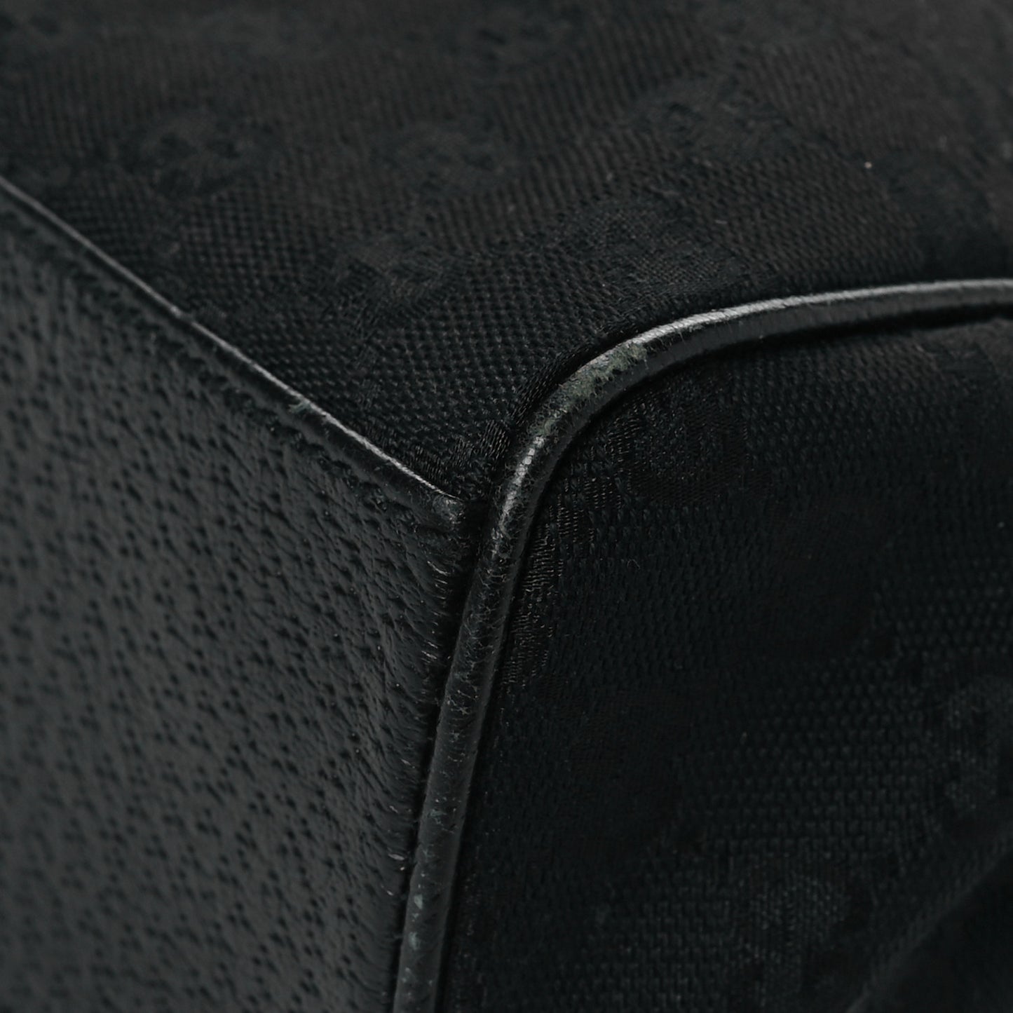 Monogram Medium Charmy Shoulder Bag Black