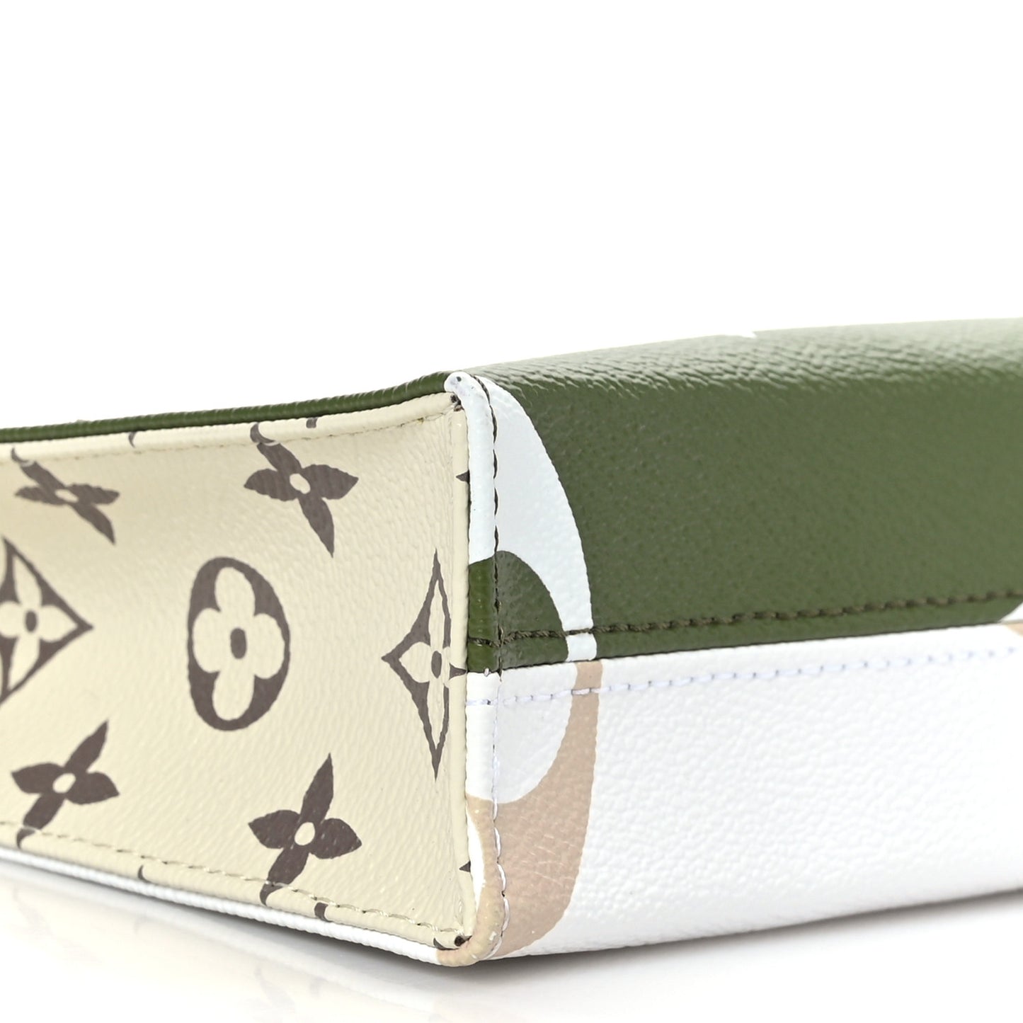 Monogram Giant Toiletry Pouch 26 Kaki