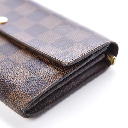 Louis Vuitton Damier Ebene Sarah Wallet 10 of 17