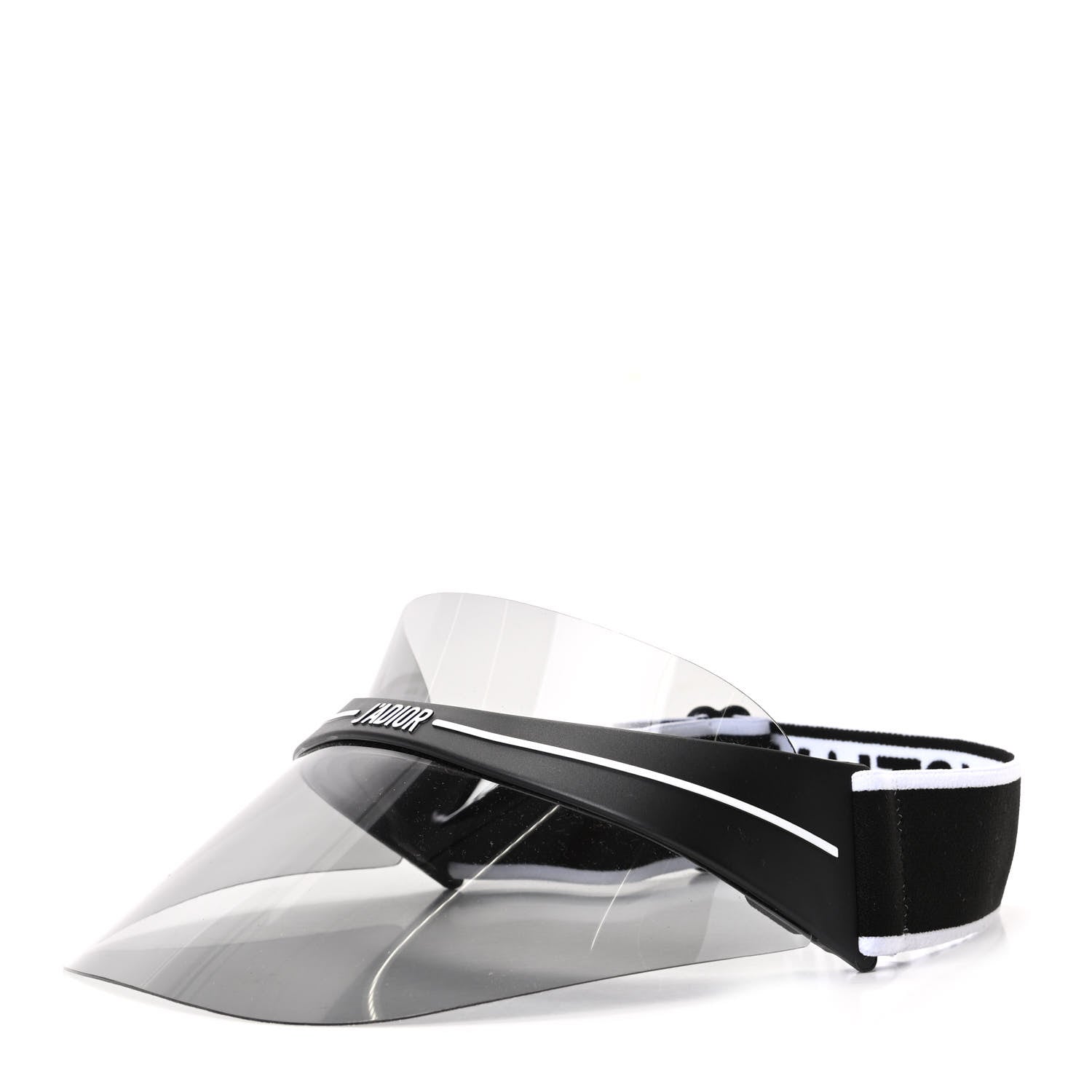 Christian Dior Mirrored DiorClub1 Sun Visor Black 1 of 7