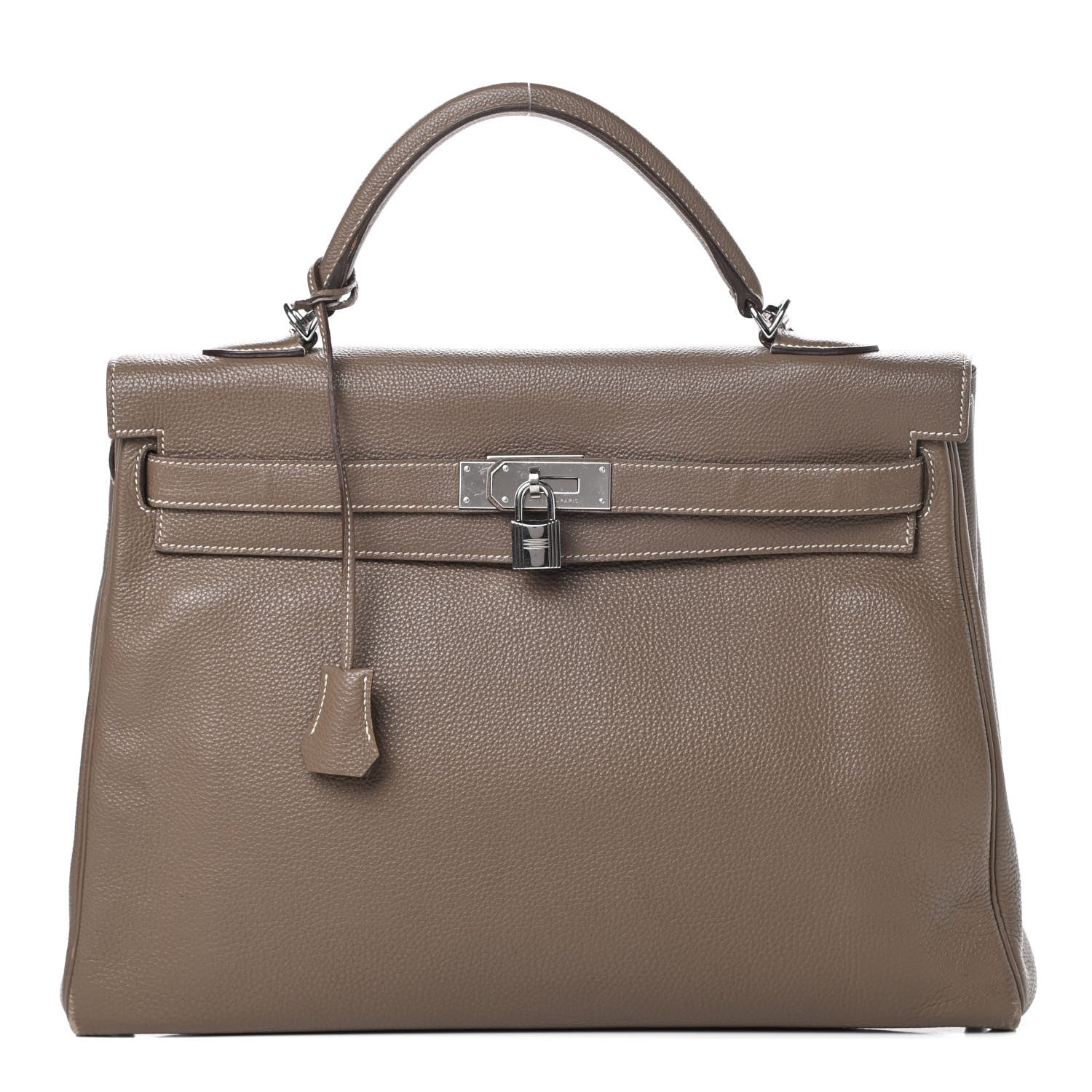 Hermes Togo Kelly Retourne 40 Etoupe 1 of 21