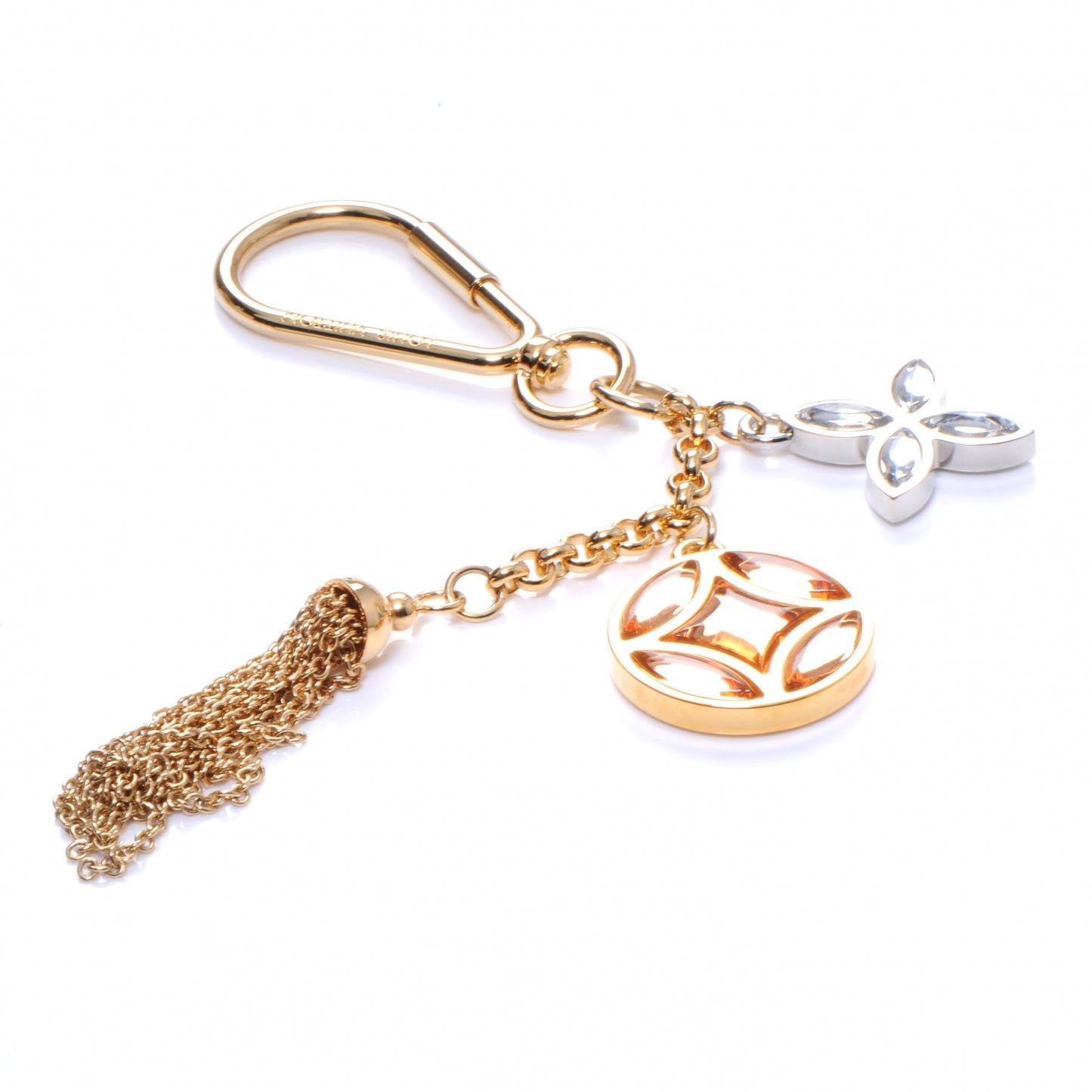 Ice Flower Key Charm