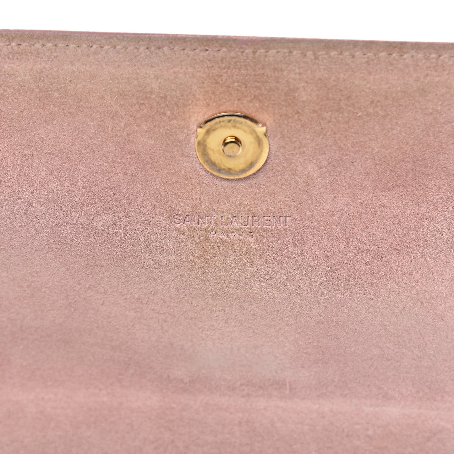 Patent Small Classic Monogram Kate Satchel Dragee