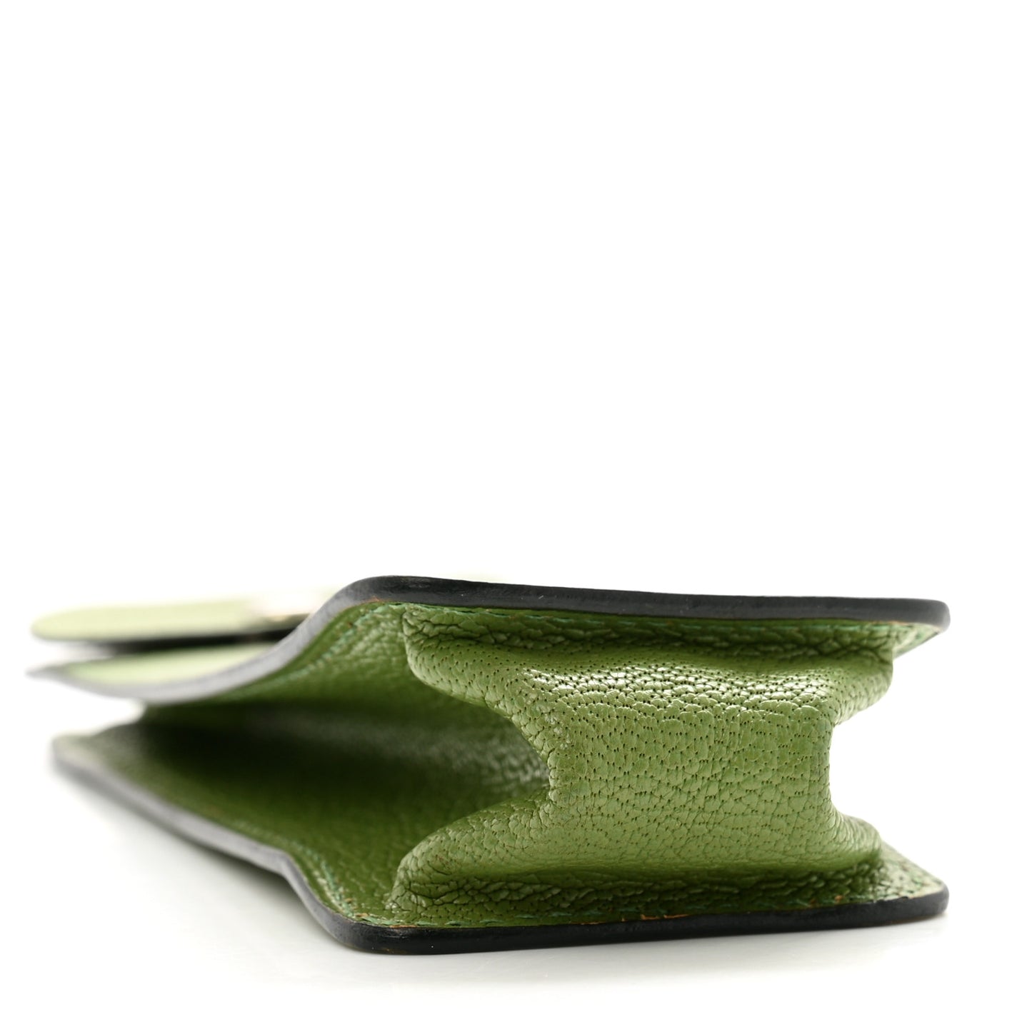 Chevre Mysore Pen Case Vert Anis