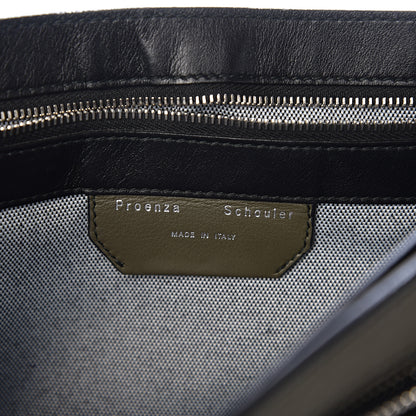 Proenza Schouler Grained Calfskin Medium PS1 Plus Satchel Cypress 5 of 10