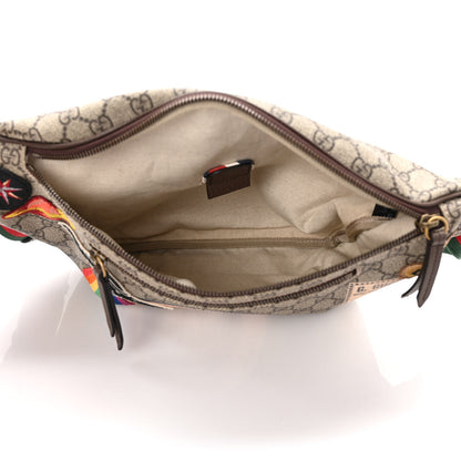 Gucci GG Supreme Monogram Courrier Belt Bag Beige New Acero 5 of 9