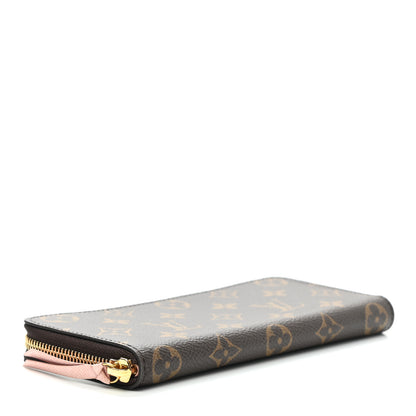 Louis Vuitton Monogram Clemence Wallet Rose Ballerine 4 of 7