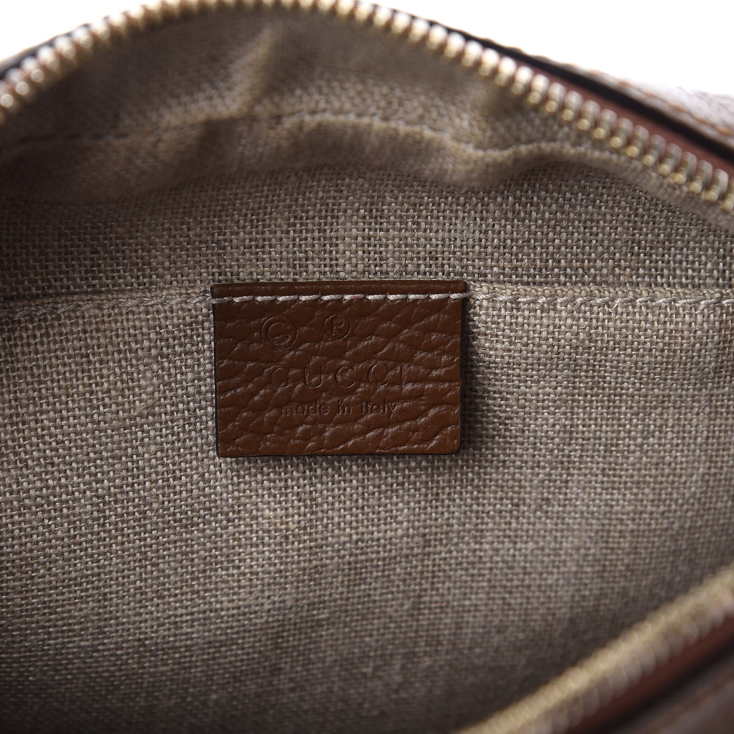 Gucci Monogram Mini Bree Messenger Bag Beige Tabacco 6 of 10