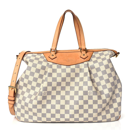 Louis Vuitton Damier Azur Siracusa GM 1 of 11